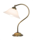 Stolní mosazná lampa